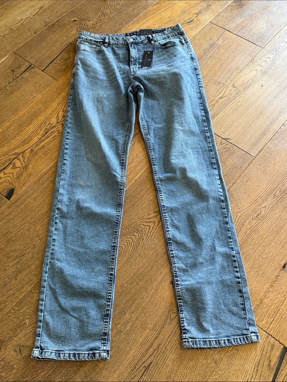 American tall men’s straight  Jeans in vintage faded blue 34/38